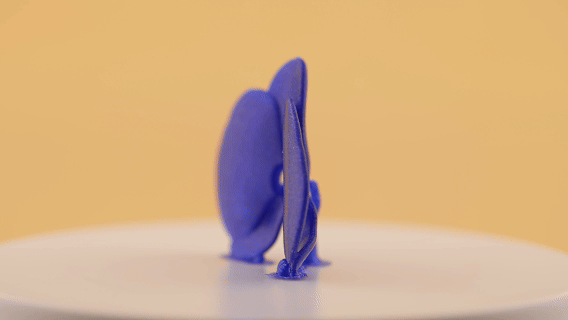 tree support on complicate shape model